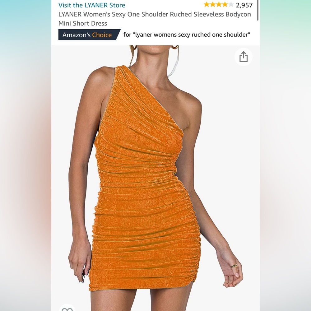 One Shoulder Dress